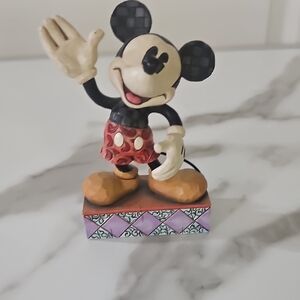 Disney Mickey Mouse Decorative Figurine - Black, Red, and White